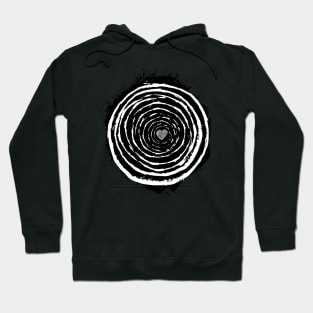 Heart bullseye Hoodie